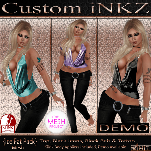 Custom iNKZ - DEMO Ice