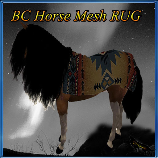 BC Horse meshRUG -001