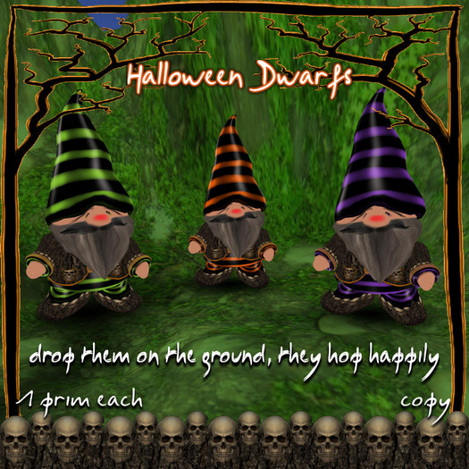 Halloween Dwarfs  hopping