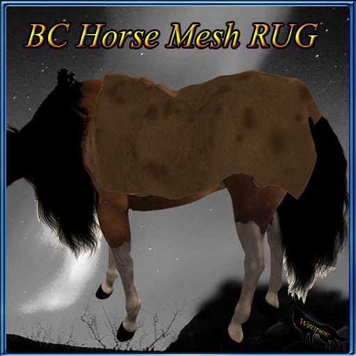 BC Horse meshRUG -003