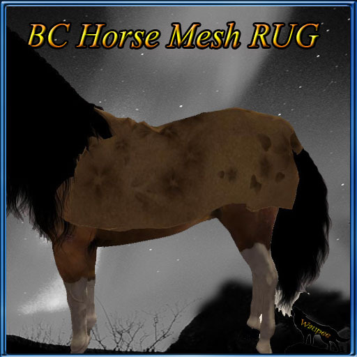 BC Horse meshRUG -005