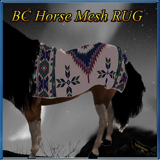 BC Horse meshRUG -008