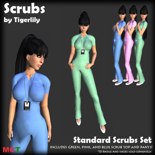 *SCRUBS* Standard Scrubs Set
