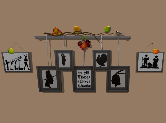 *HMC* Thanksgiving Hanging Pictures Set