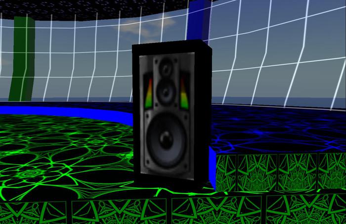 mesh floor speaker style 1 2p
