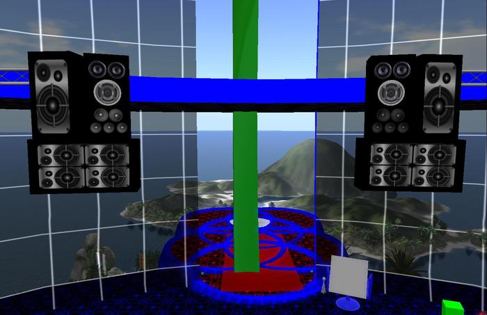 mesh floor speaker style 1 2p