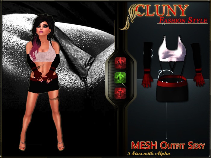 =C.F.S= Mesh outfit sexy girl demo