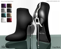 !Rebel Hope - Alexis Mesh Ankle Boots  Rebel Pack