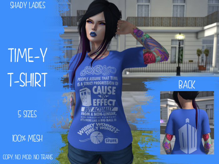 Shady Ladies- Time-y t-Shirt [BOXED]