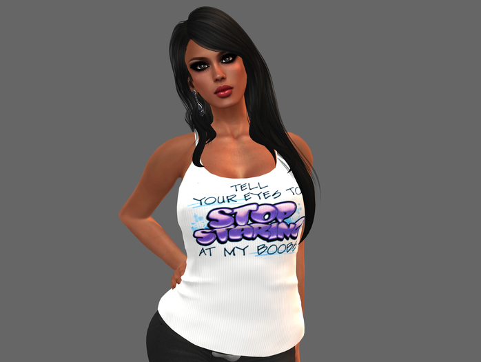 GG-Vintage Tee-Ass-Black
