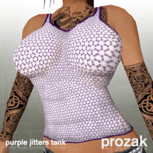 PROZAK - Purple jitters tank