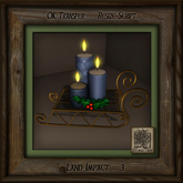 Holiday Candles Sleigh Bh