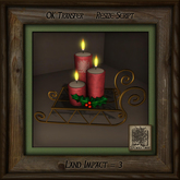Holiday Candles Sleigh Ap