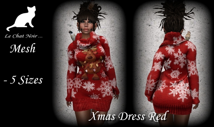 >.< LCN. Xmas Dress Red