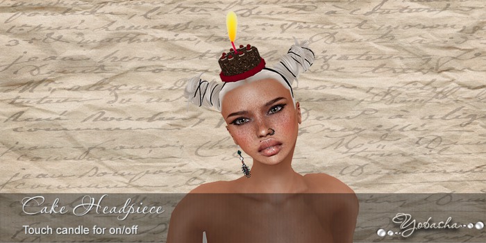 -Yobasha- Cake Headpiece