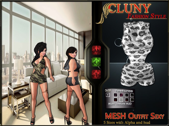 =C.F.S= Mesh Romper with Hood V.2