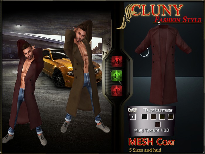 =C.F.S= Mesh Duster Coat hud