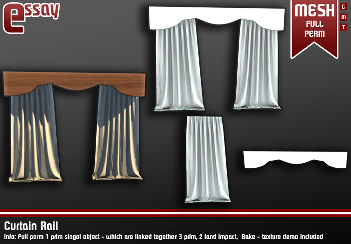 [E] Curtain rail