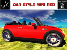 Car Style MINI Red