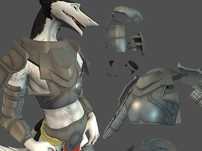 Sergal armor