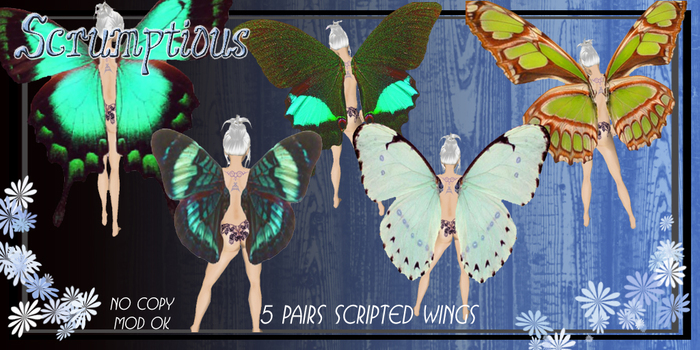 Scrumptious Wings Green Pack