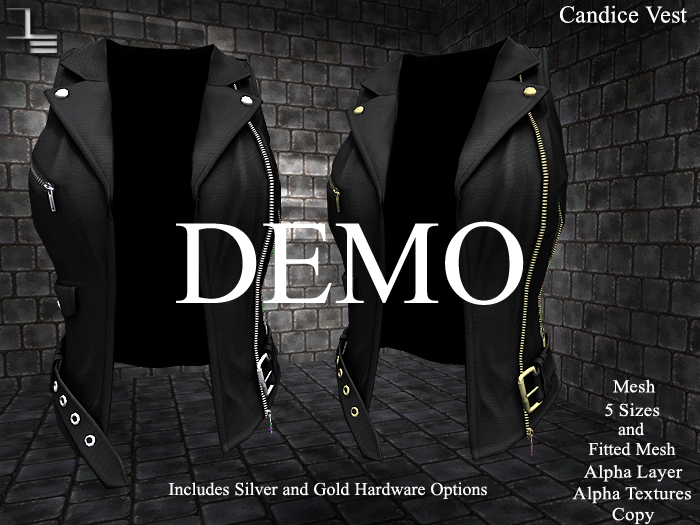 DE Designs - Candice Vest - DEMO