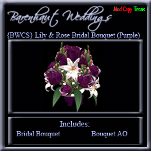 {BWCS} Bridal Bouquet