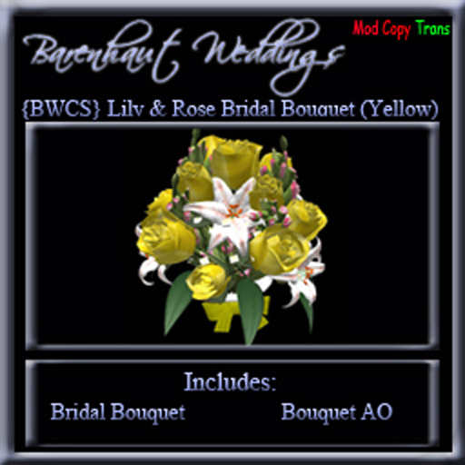 {BWCS} Bridal Bouquet