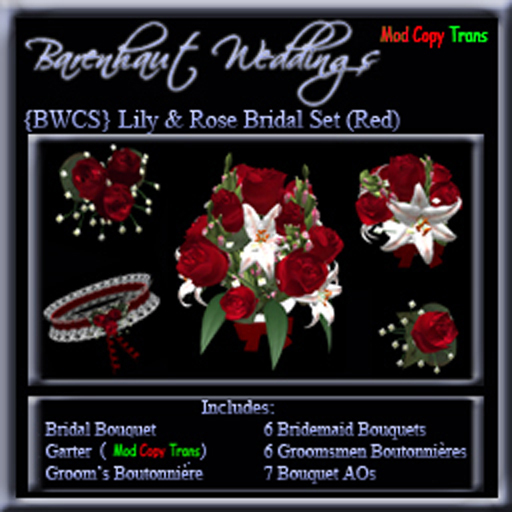 [BWCS} Rose & Lily Wedding Set