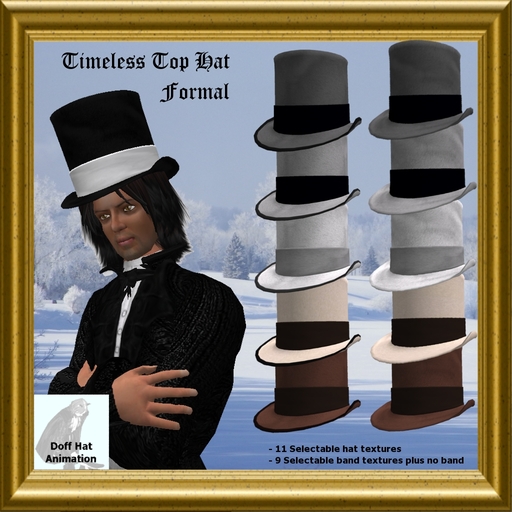 Timeless Top Hat V2 - Formal - Doff Hat