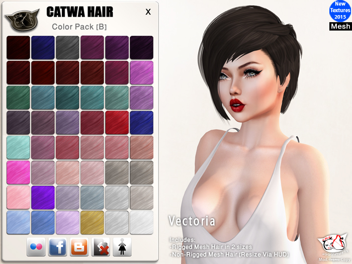 CATWA HAIR Victoria [B]