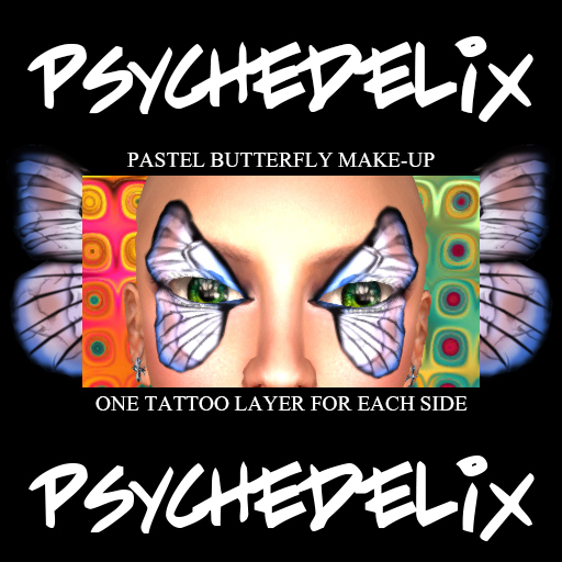 [PsychedeliX] Pastel Butterfly Make-Up