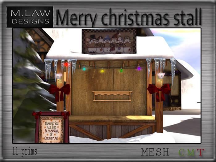 .:M.LAW:. Merry Christmas Stall Pack
