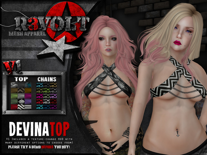 [R3] - DEMO Devina Top [V1]