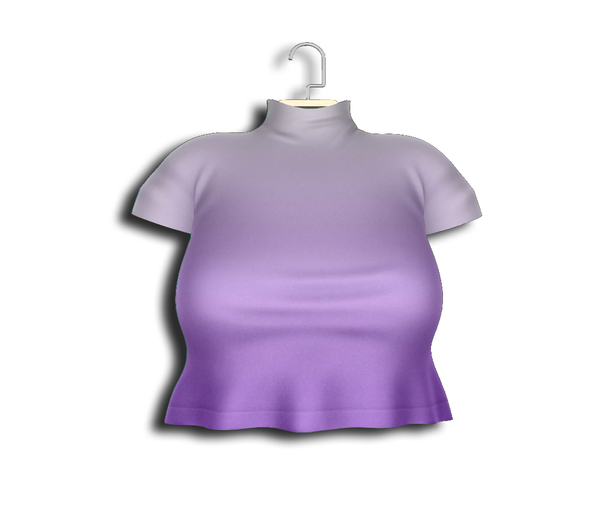 .:Vitrimi:. Crop Sweater Lilac Gradient