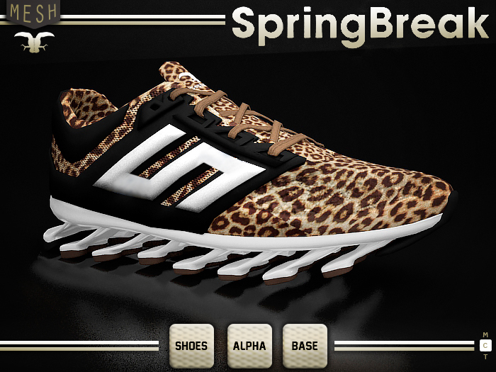 " SpringBrake Sneakers " Tiger Brown