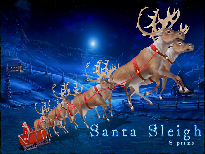 Boudoir Christmas -Santa Sleigh