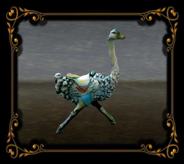 Carousel Ostrich