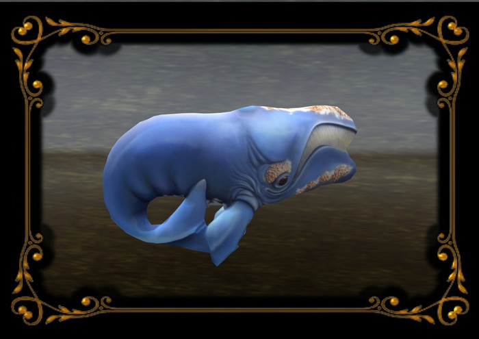 Carousel blue whale