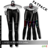 BodyCult MESH Leather Skinny Gothic FATPACK