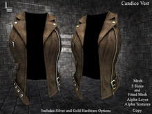 DE Designs - Candice Vest - Old Leather