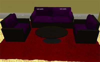 SOFA  & ARM CHAIR BY (DJ LINO)