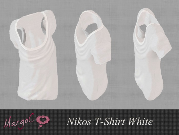 Nikos T- Shirt White - MargoC