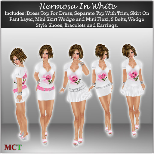 *Awesome Designs Hermosa In White
