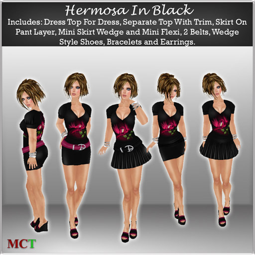 *Awesome Designs Hermosa In Black