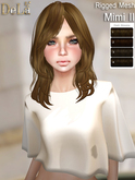 =DeLa*= Mesh Hair "Mimi II" Dark Browns