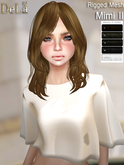 =DeLa*= Mesh Hair "Mimi II" Blacks and White
