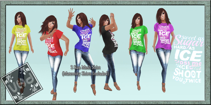 VHD Sugar Maternity Shirt(Mesh)