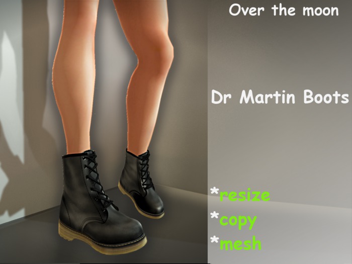 Over The Moon Dr Martin Short Boots