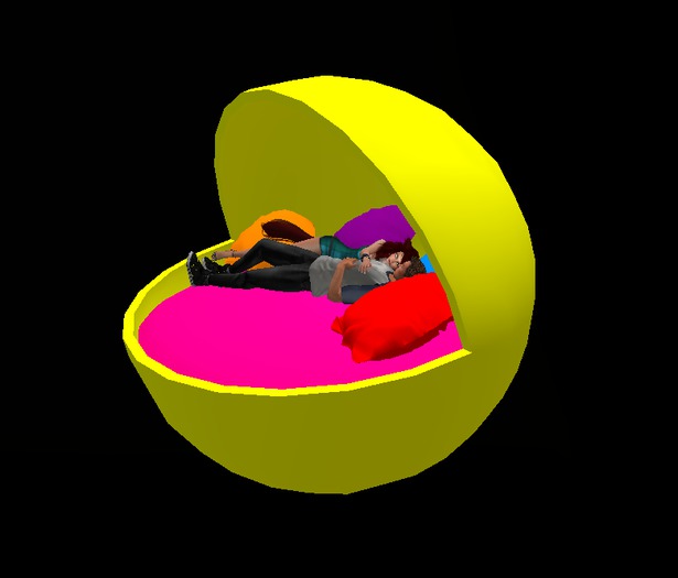 *SI* Game-Man Couples Bed